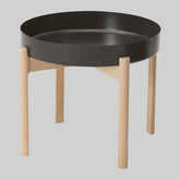 YPPERLIG Coffee Table 50 Dark Grey/Birch